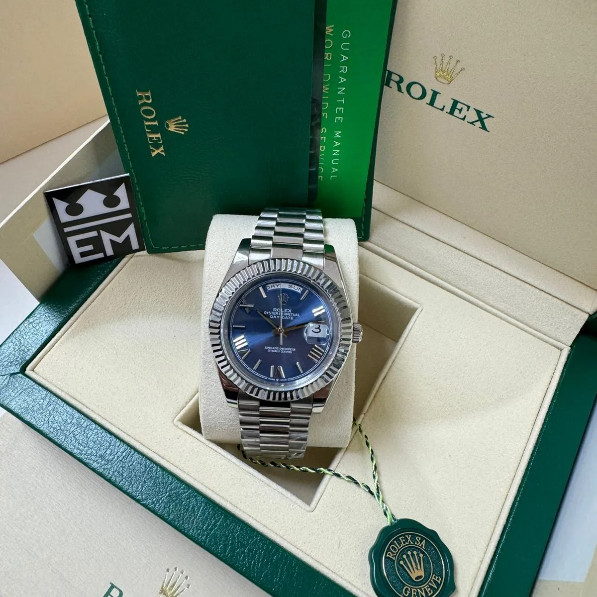 Rolex Day-Date 40 – Blue Dial