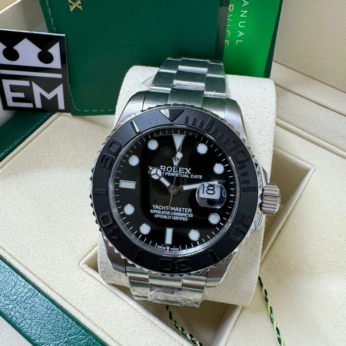 Rolex Yacht-Master 42 – Titan – Black Dial