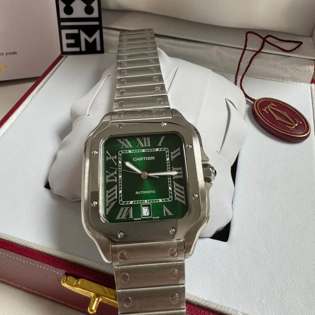 Cartier Santos Automatic Green