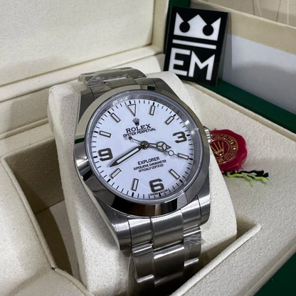 Rolex Explorer – White Dial