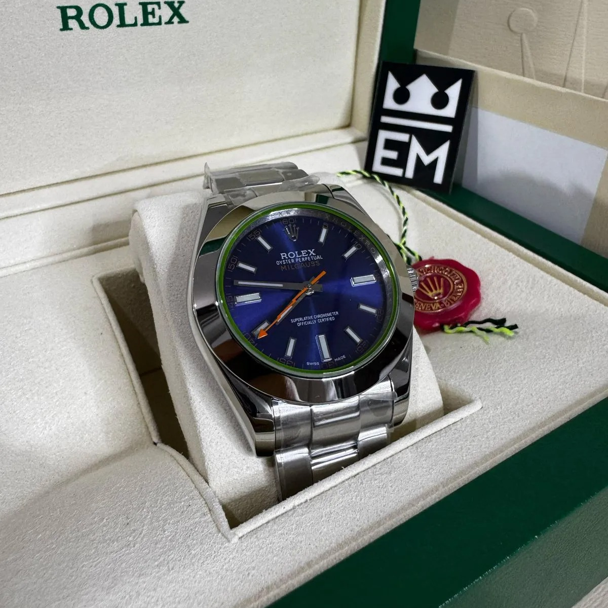 Rolex Milgauss – Blue Dial