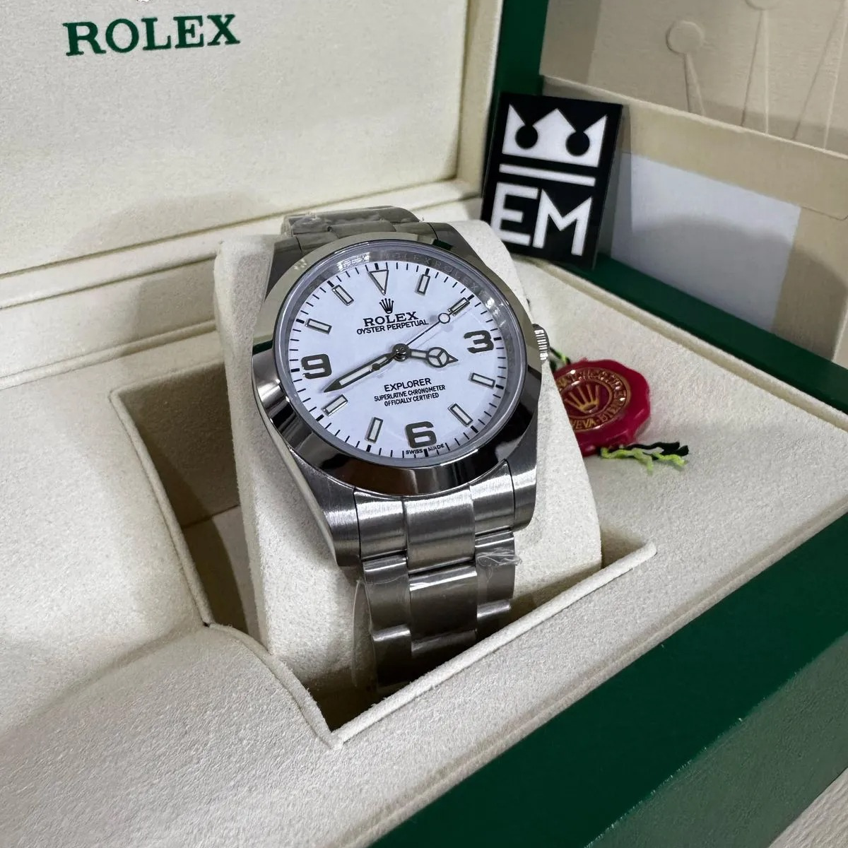 Rolex Explorer – White Dial