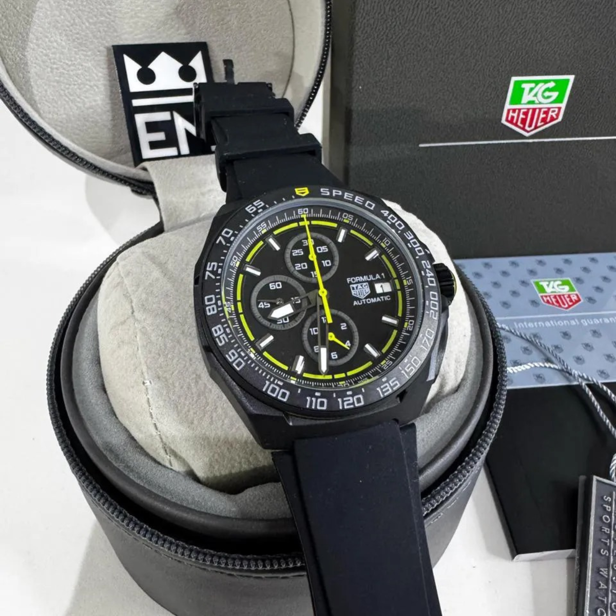 TAG Heuer Formula 1 Automatic Chronograph – Black Yellow