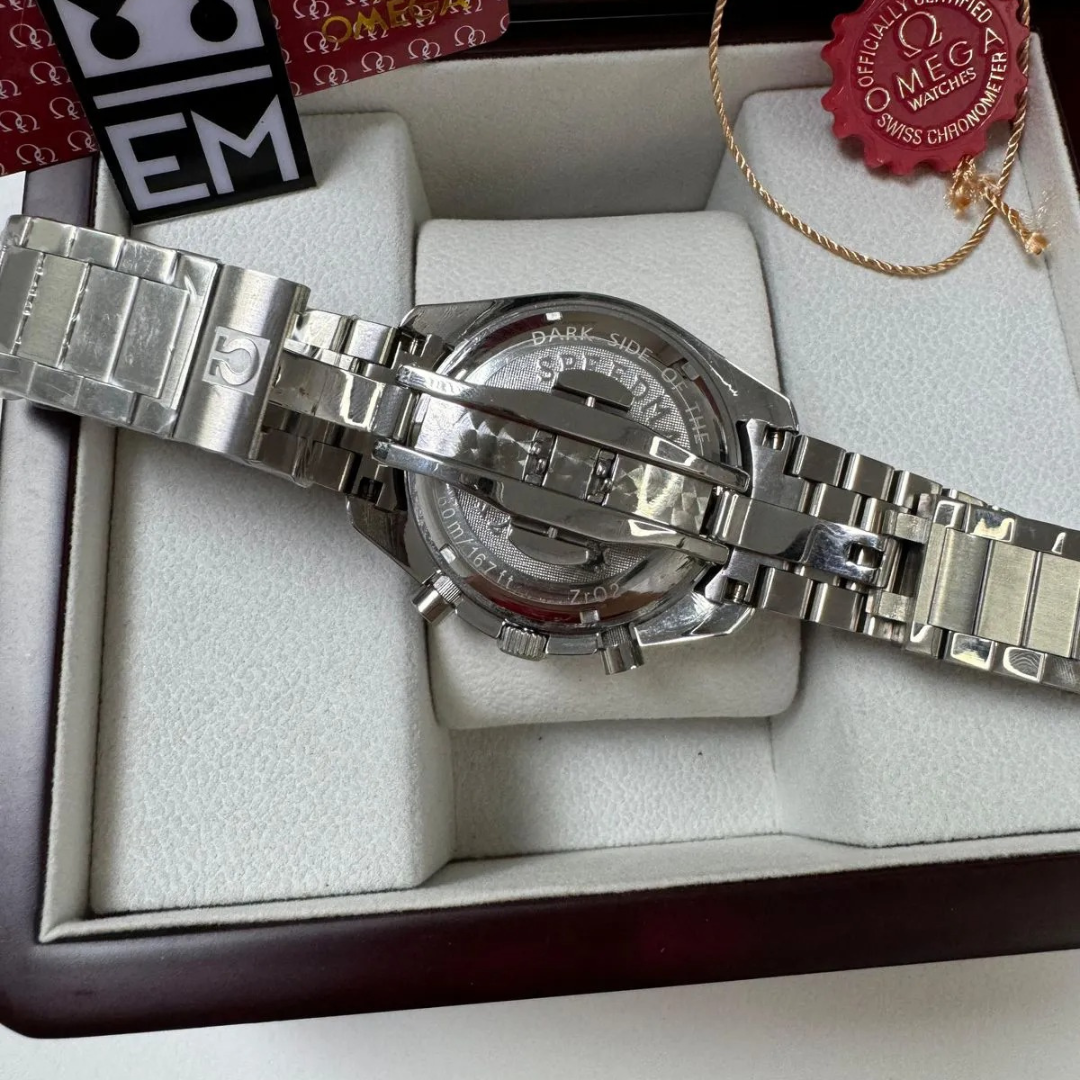 Omega Speedmaster Dark Vintage Steel