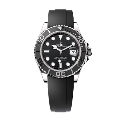 Rolex Yacht-Master 42 – Black Dial – Oysterflex