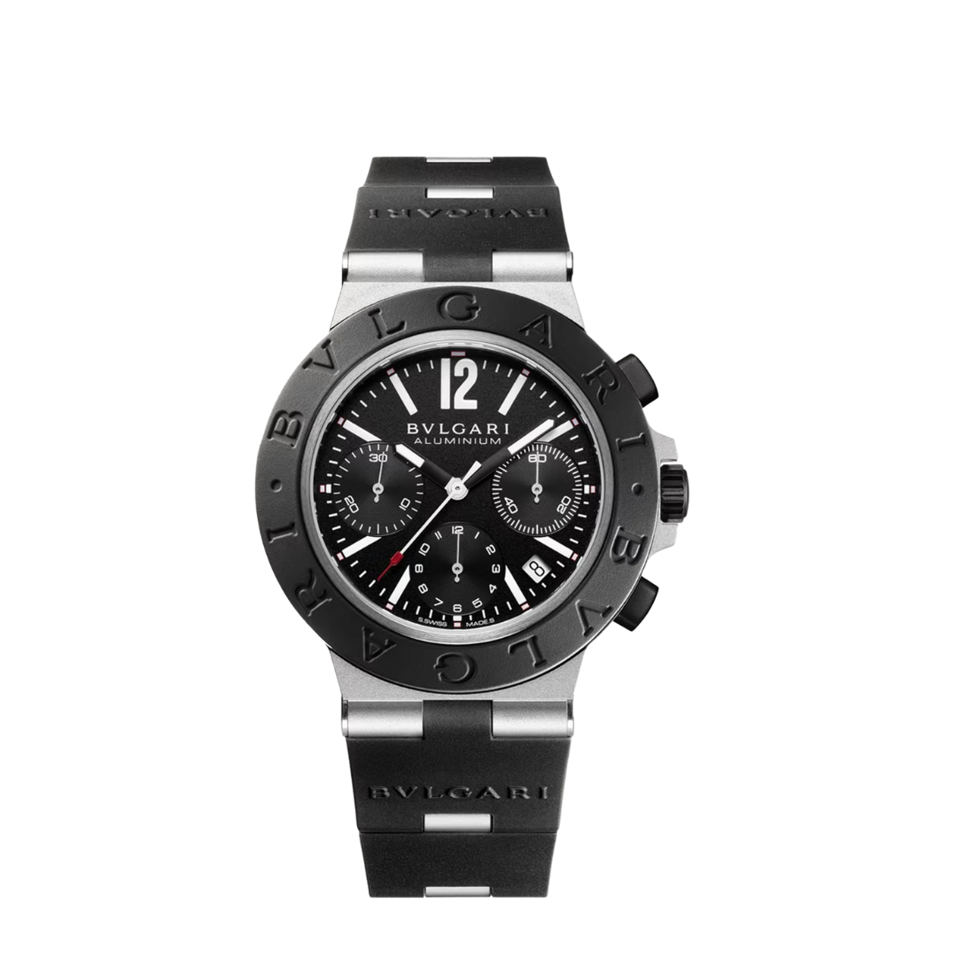 Bvlgari Aluminium Chronograph Black