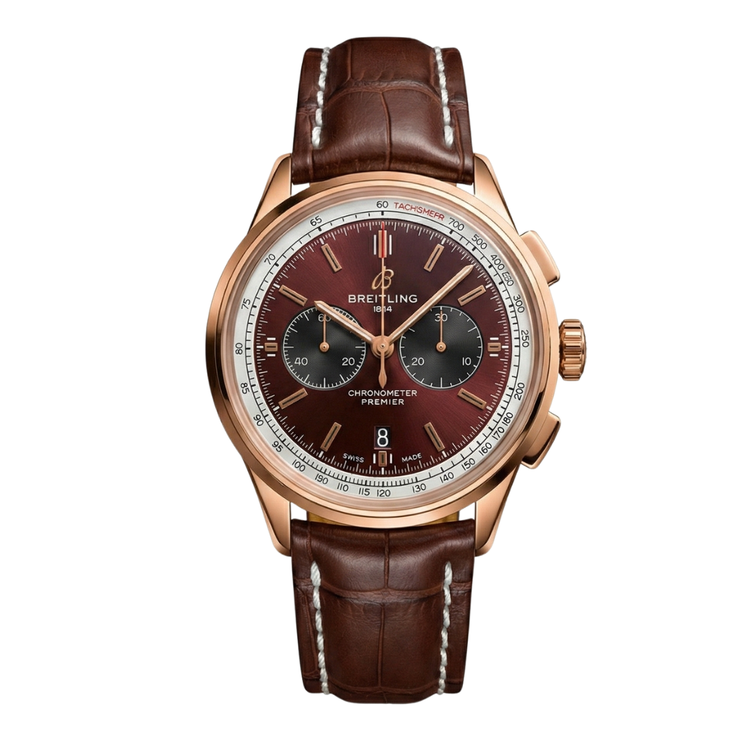 Breitling Premier B01 Chronometer Marron